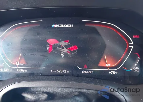 2021 BMW 3 Series M340I из США, поврежденный, VIN 3MW5U7J05M8B57467